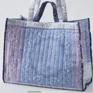Aerie New without Tags Large  Patchwork Tote